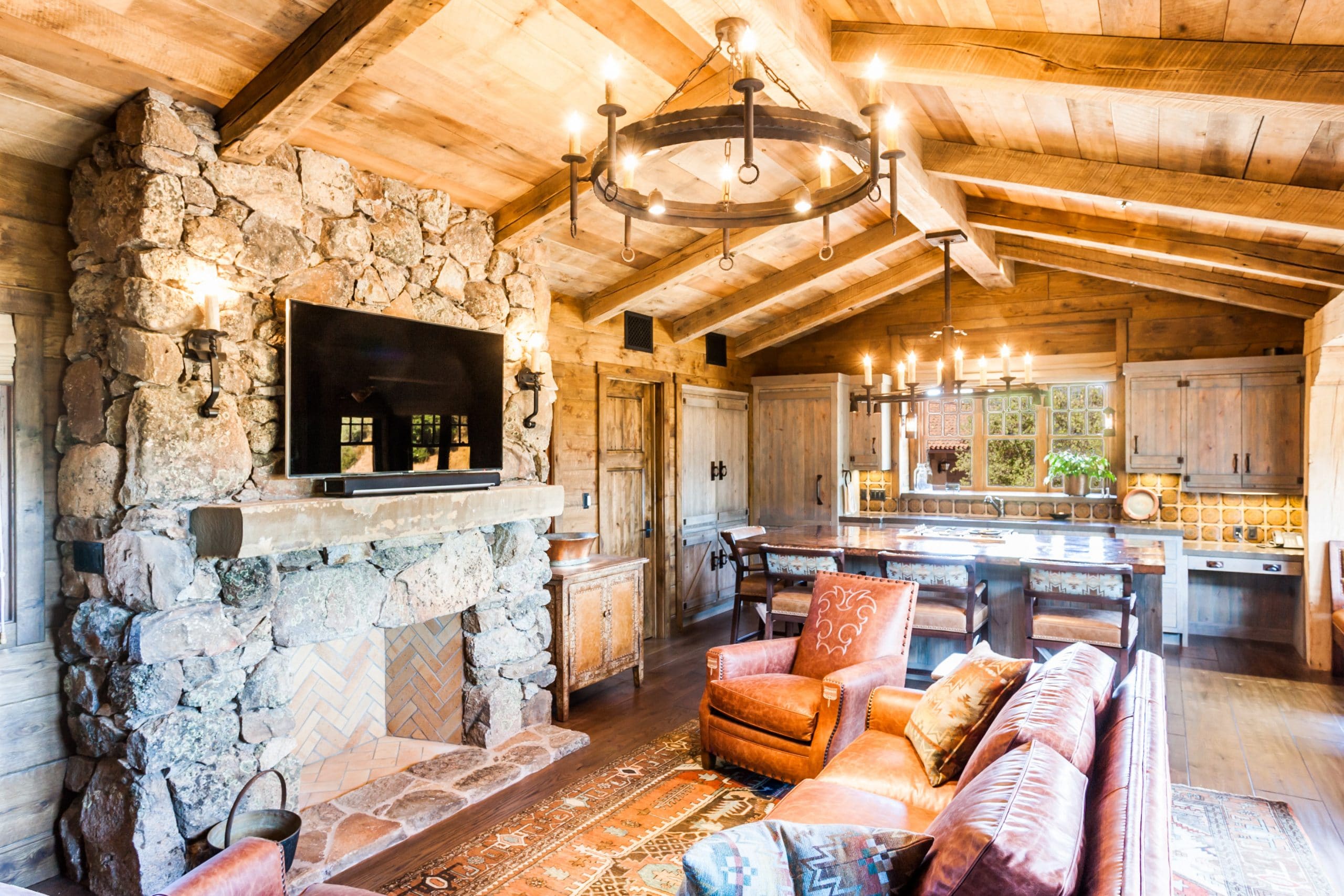 Wild West Cabin Kitchen Design Monterey Kitchens