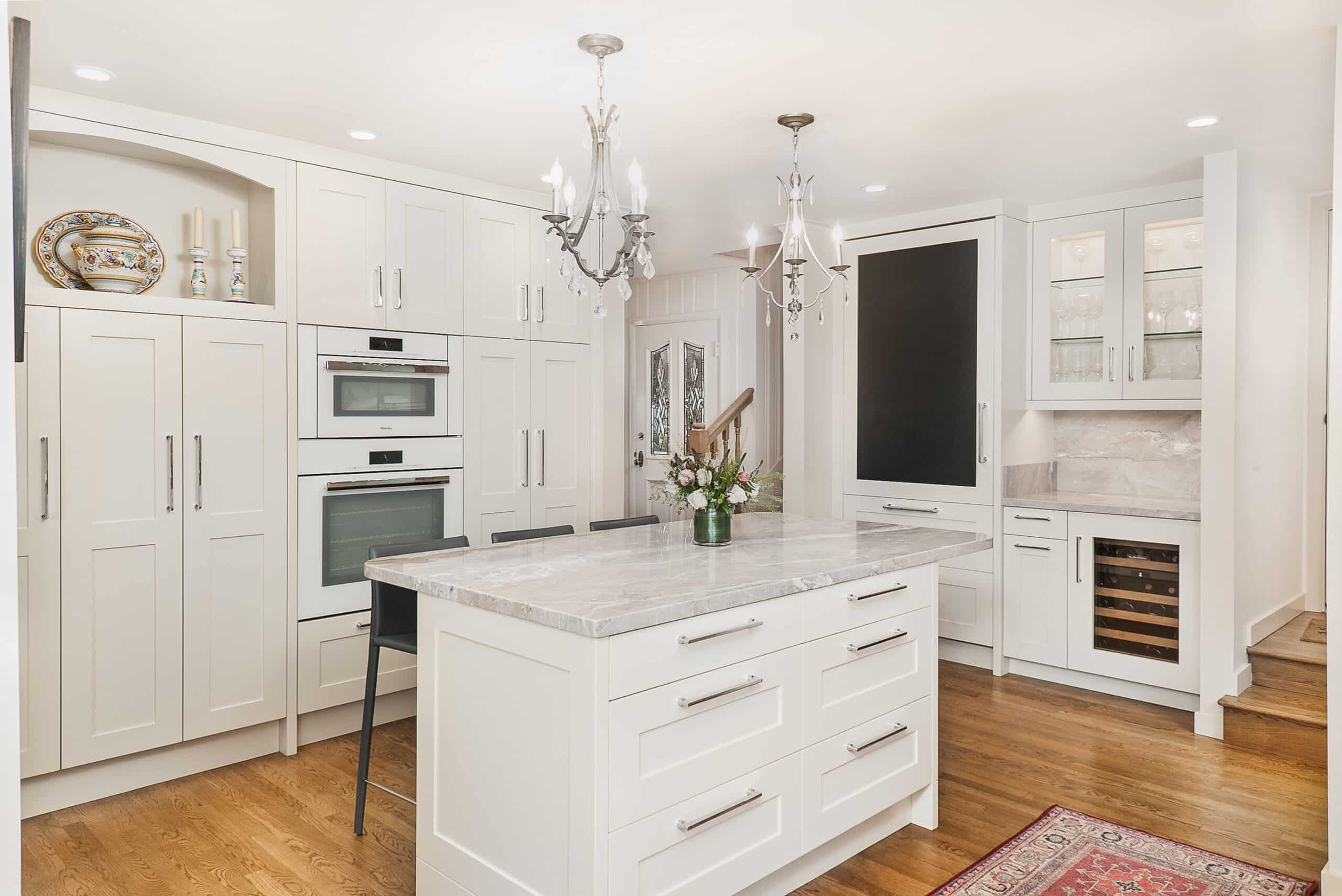 Ocean View Traditional Kitchen Remodel in Carmel Highlands Monterey Kitchens